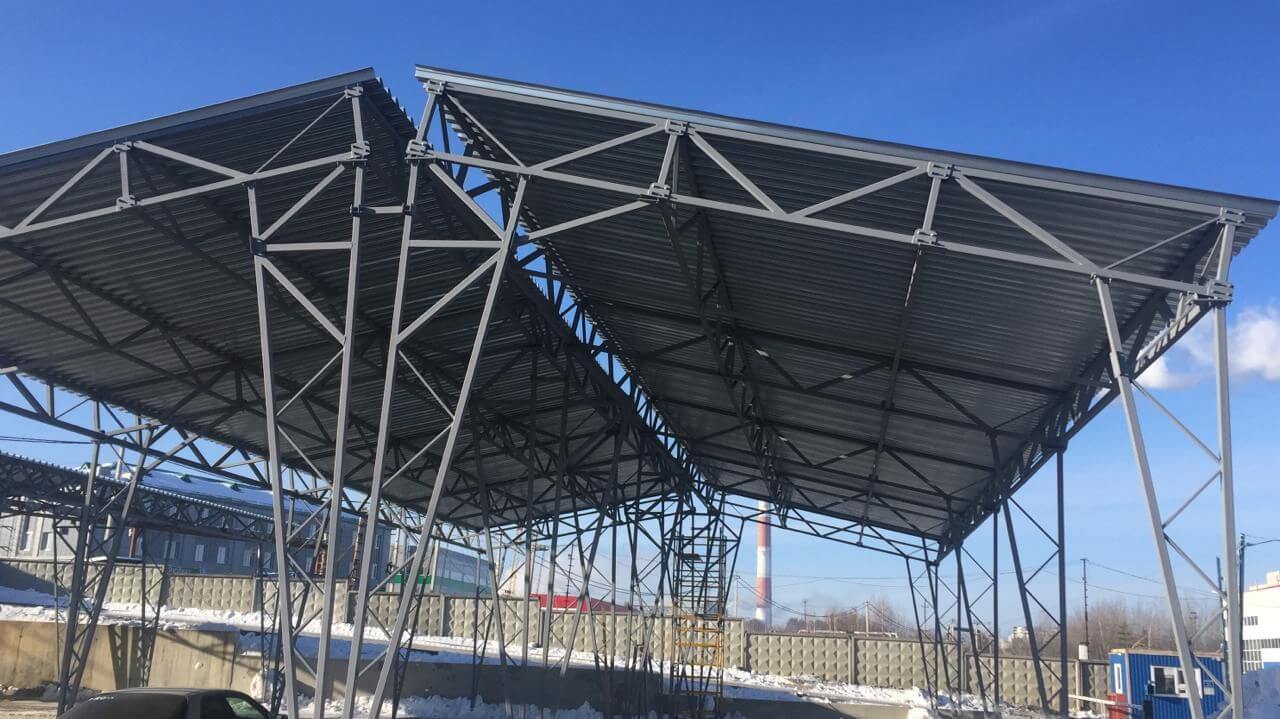 Навесы ТЭЦ фото 4